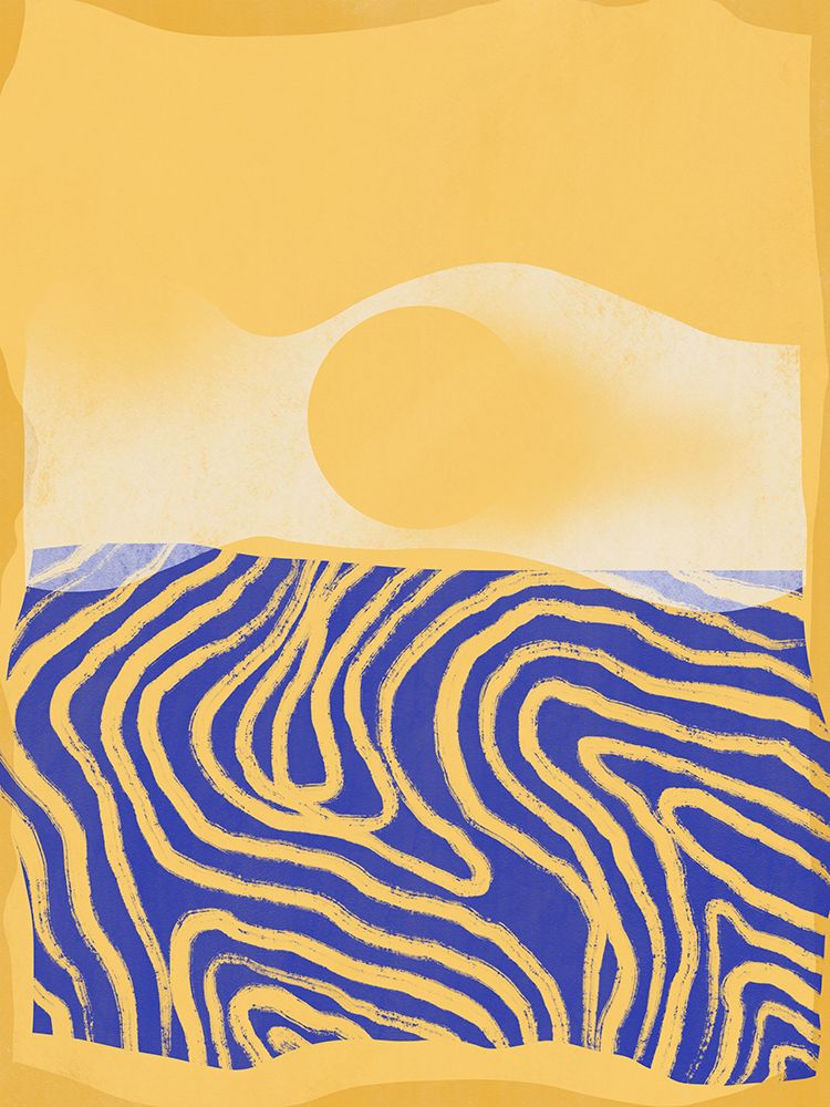 Sun Cut Out art print by Little Dean for $57.95 CAD