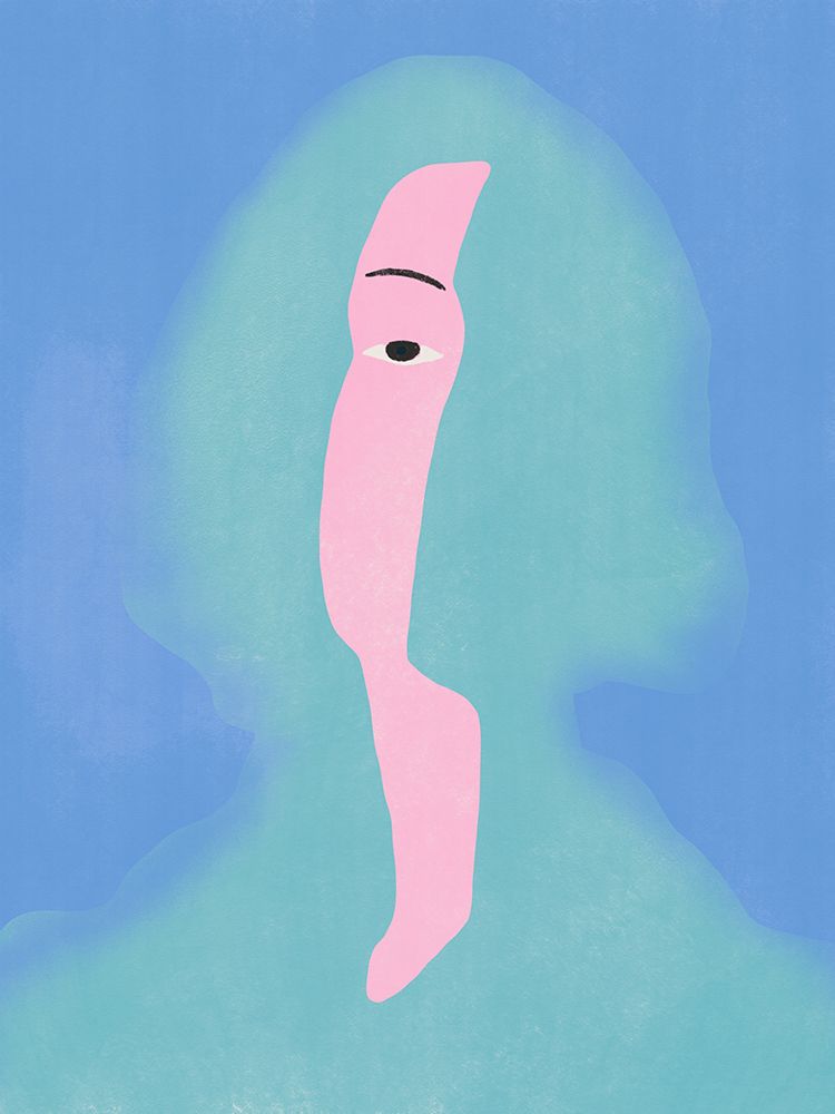 From Within In Pink art print by Little Dean for $57.95 CAD