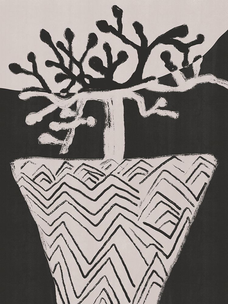 Mountain Vase art print by Little Dean for $57.95 CAD