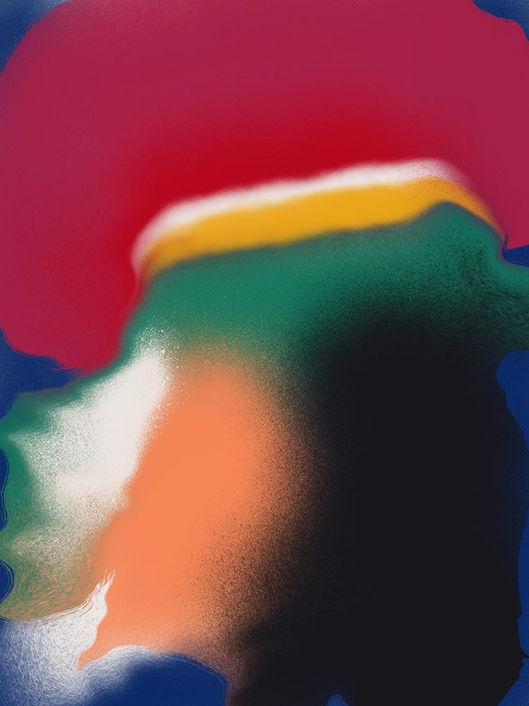 Slow Spread Colors art print by Little Dean for $57.95 CAD