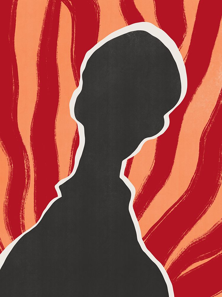 Anonymous Portrait In Heat art print by Little Dean for $57.95 CAD