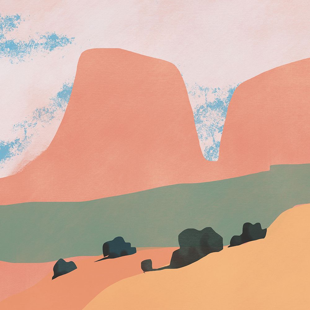 Four Shrubs art print by Little Dean for $57.95 CAD