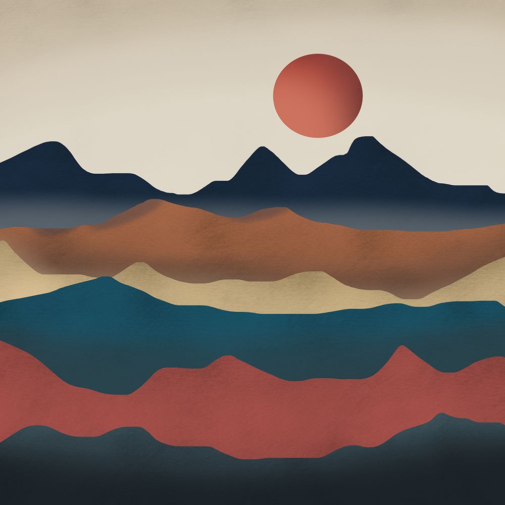 Planet Red art print by Little Dean for $57.95 CAD