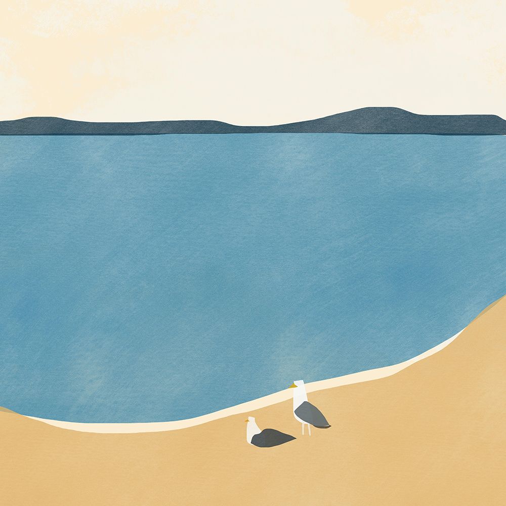 Seagull Couple art print by Little Dean for $57.95 CAD