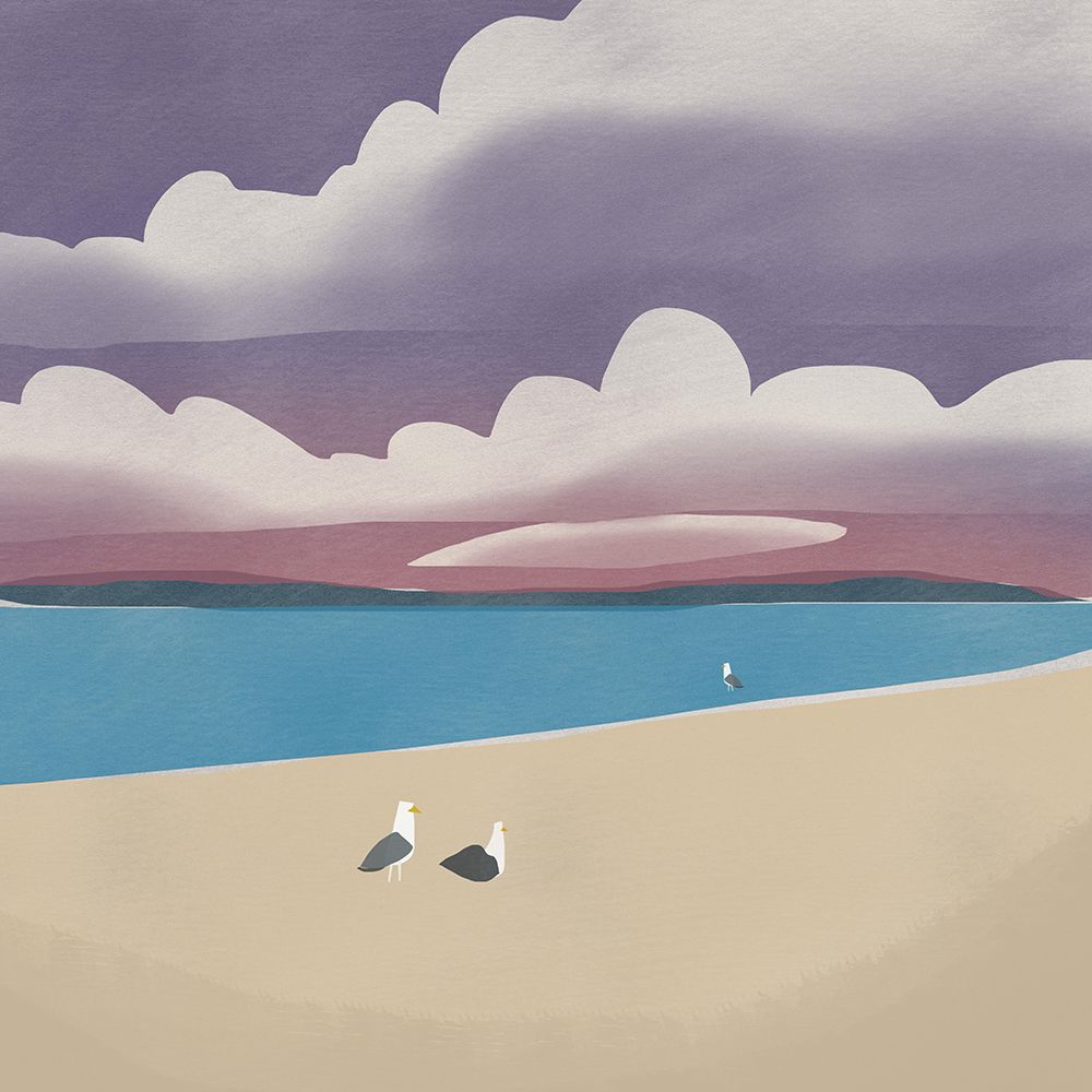 Three Seagulls art print by Little Dean for $57.95 CAD