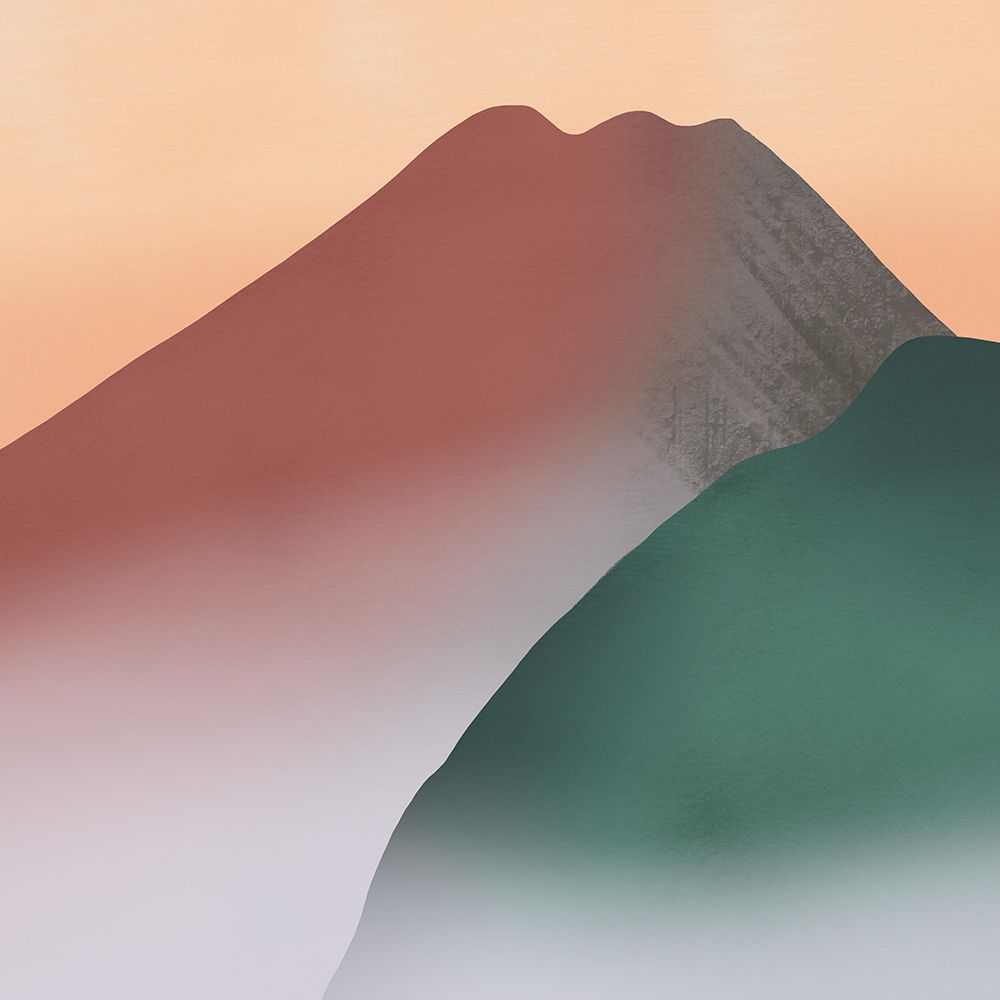 Volcanic Mountain art print by Little Dean for $57.95 CAD