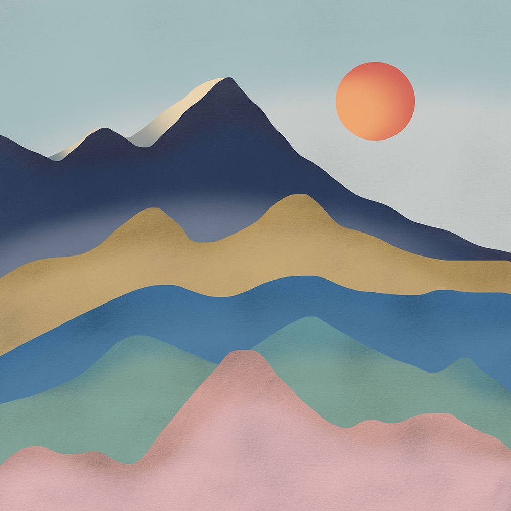 Whimsical Planet art print by Little Dean for $57.95 CAD