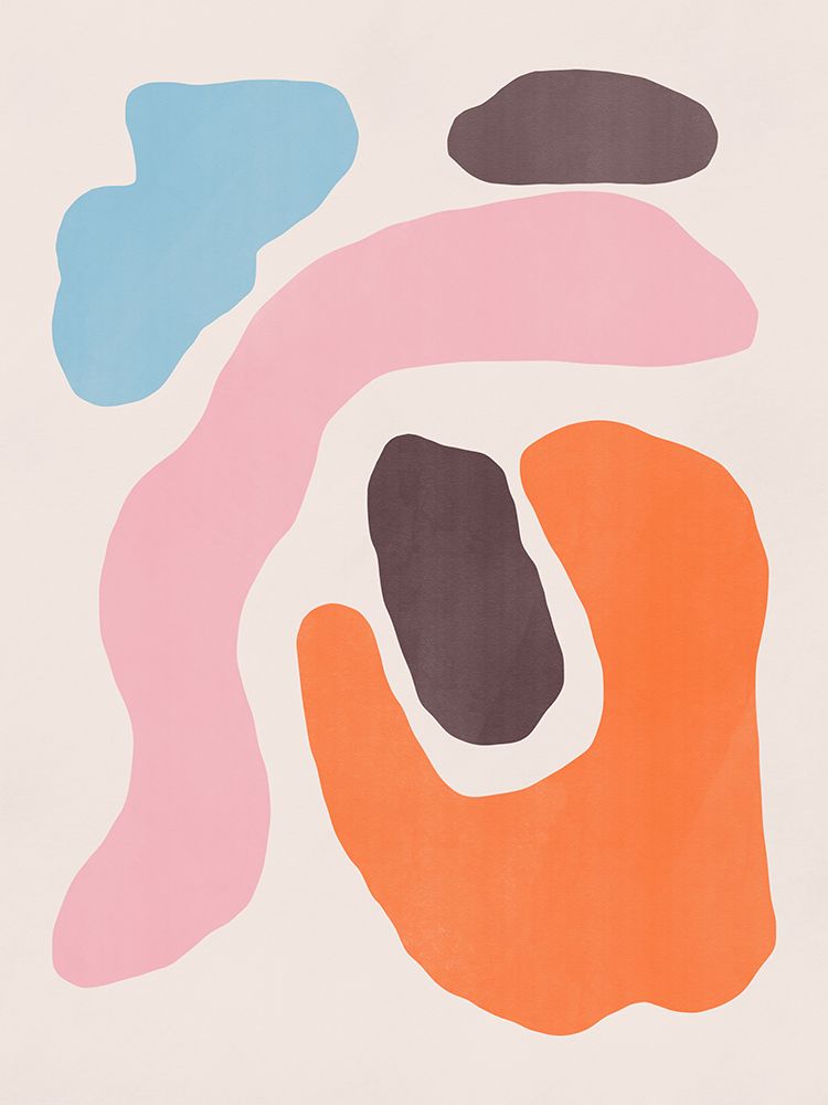 Color Pastel Abstraction art print by Little Dean for $57.95 CAD