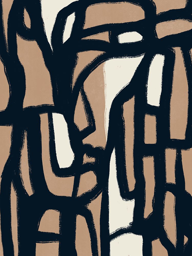 Bold Line Composition 11 art print by Little Dean for $57.95 CAD
