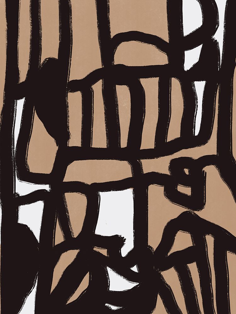 Bold Line Composition 12 art print by Little Dean for $57.95 CAD