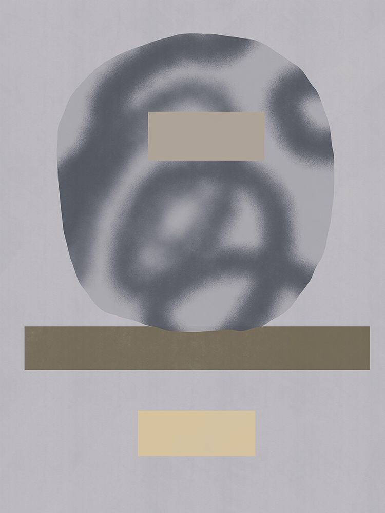 Geometric in grey 05 art print by Little Dean for $57.95 CAD