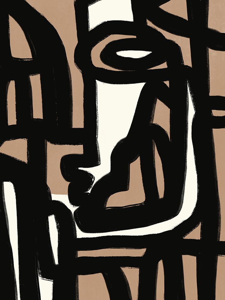 Bold Line Composition 06 art print by Little Dean for $57.95 CAD