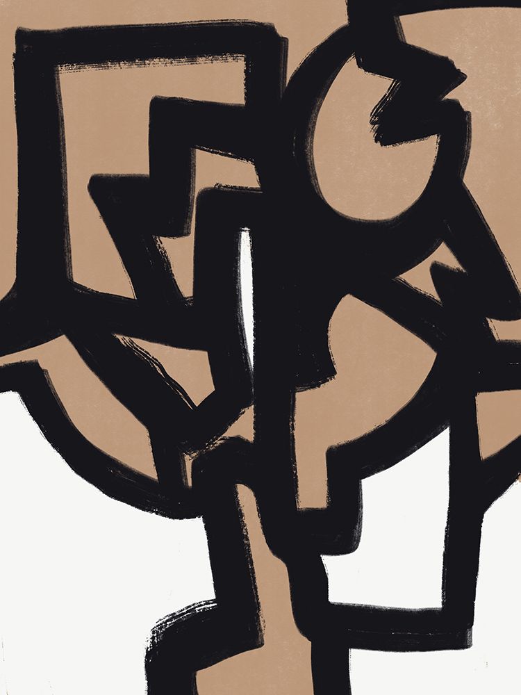 Bold Line Composition 07 art print by Little Dean for $57.95 CAD