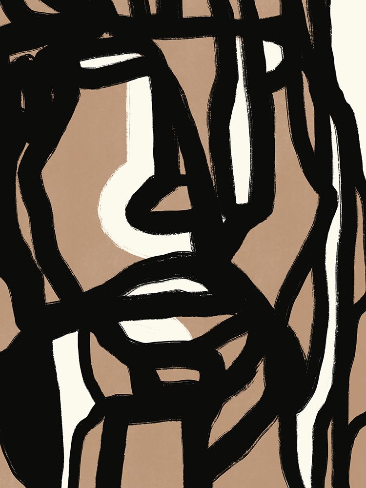 Bold Line Composition 09 art print by Little Dean for $57.95 CAD