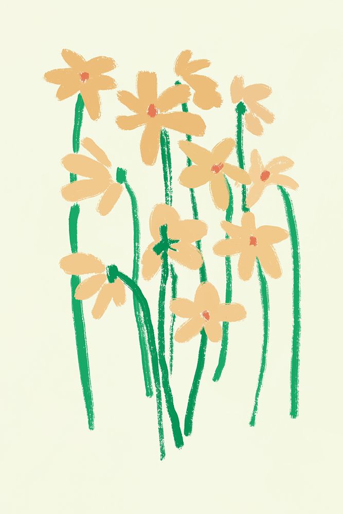 Flowers arrangement art print by Little Dean for $57.95 CAD