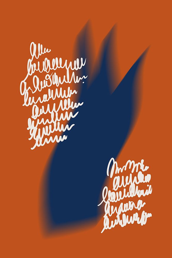 Fiery Script art print by Little Dean for $57.95 CAD