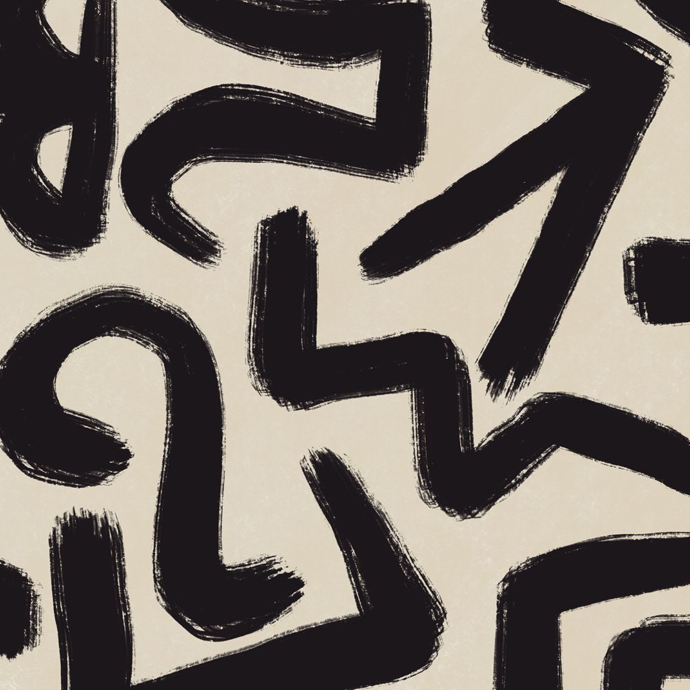 Line Art Abstract 05 art print by Little Dean for $57.95 CAD