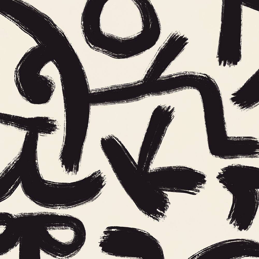 Line Art Abstract 06 art print by Little Dean for $57.95 CAD
