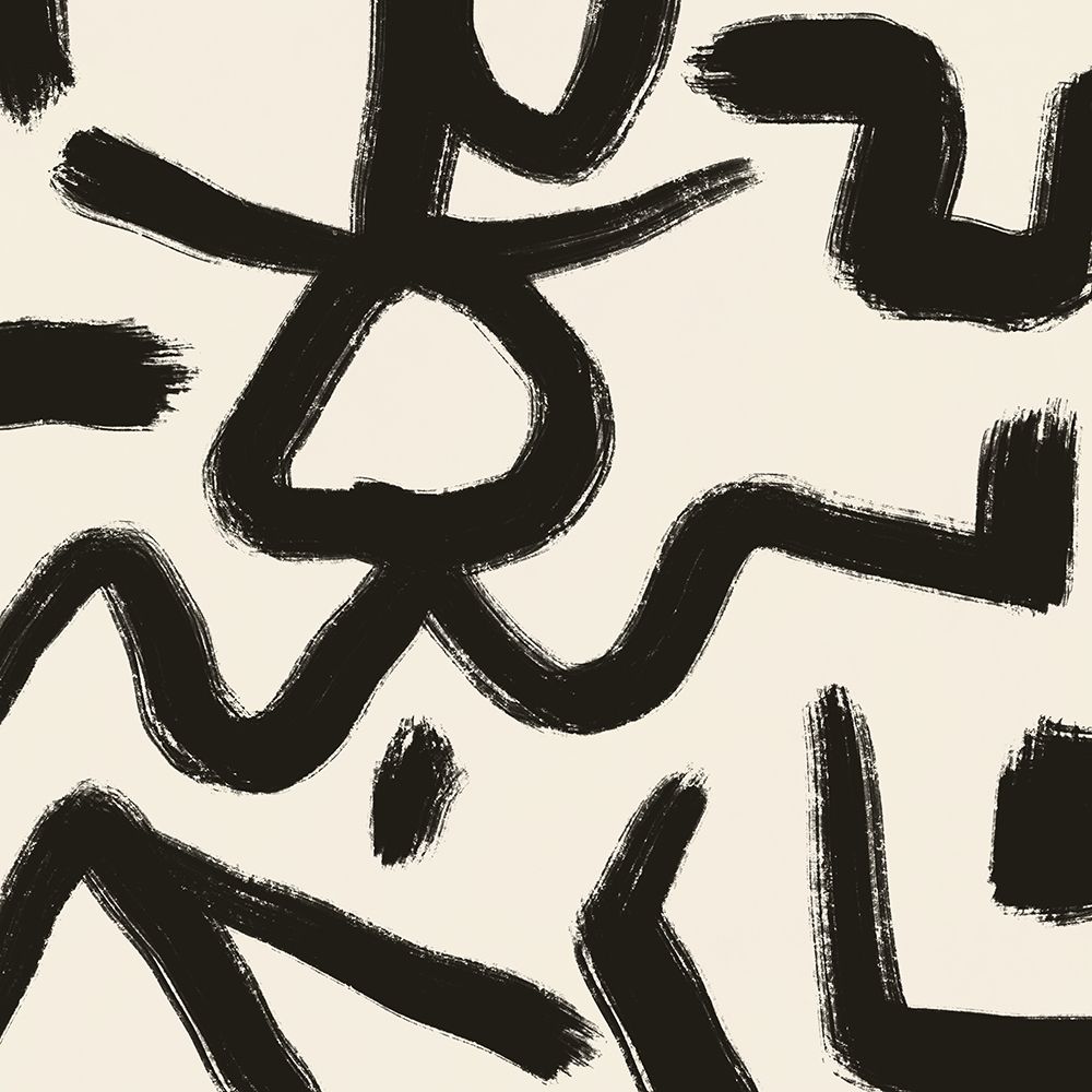 Line Art Abstract 03 art print by Little Dean for $57.95 CAD
