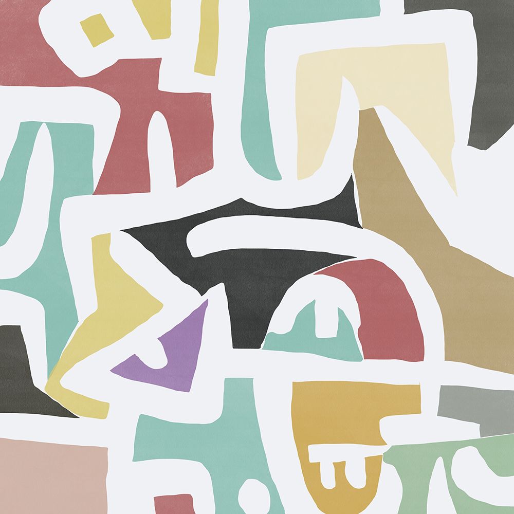 Line Art Abstract 02 art print by Little Dean for $57.95 CAD