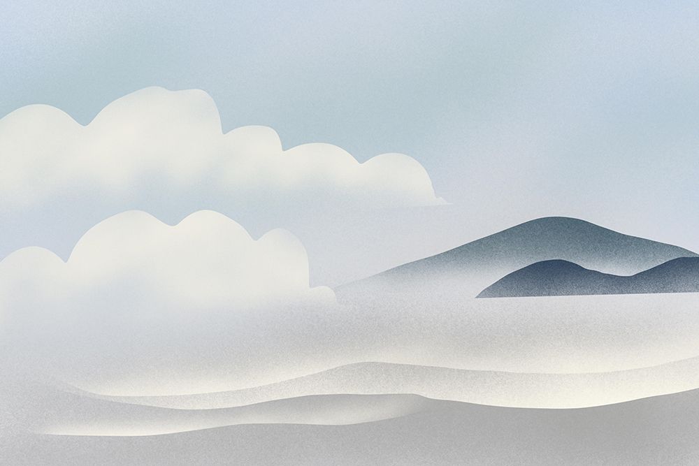 Cloud over sea art print by Little Dean for $57.95 CAD