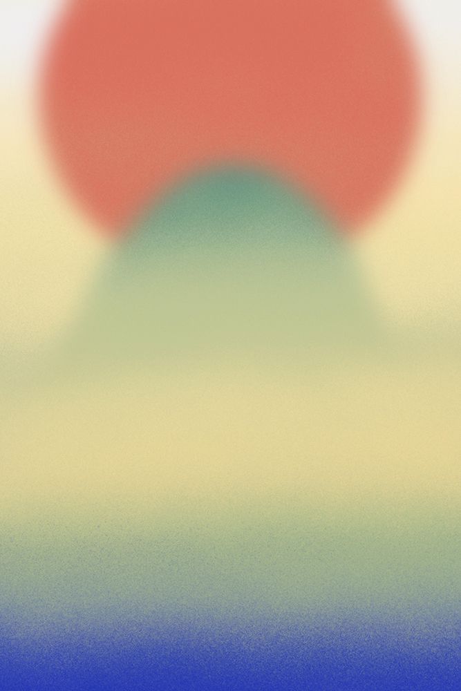 Sunrise Behind The Mountain art print by Little Dean for $57.95 CAD