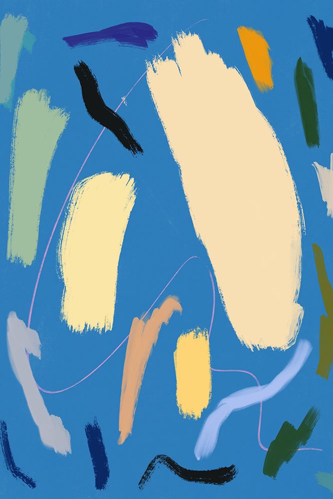 Color Strokes 02 art print by Little Dean for $57.95 CAD