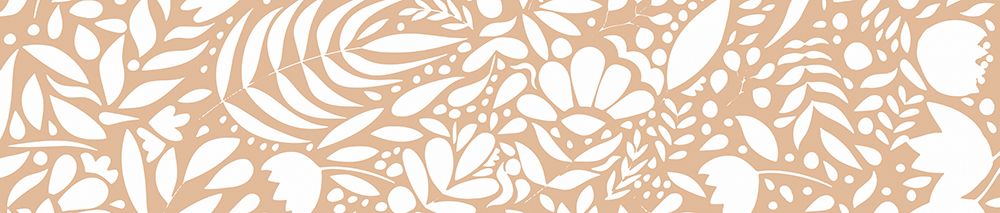 Scandi brown white pattern art print by Sarah Manovski for $57.95 CAD