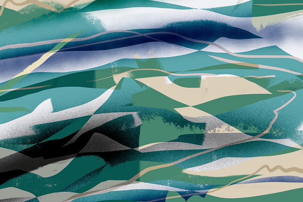 Abstraction In Landscape art print by Little Dean for $57.95 CAD