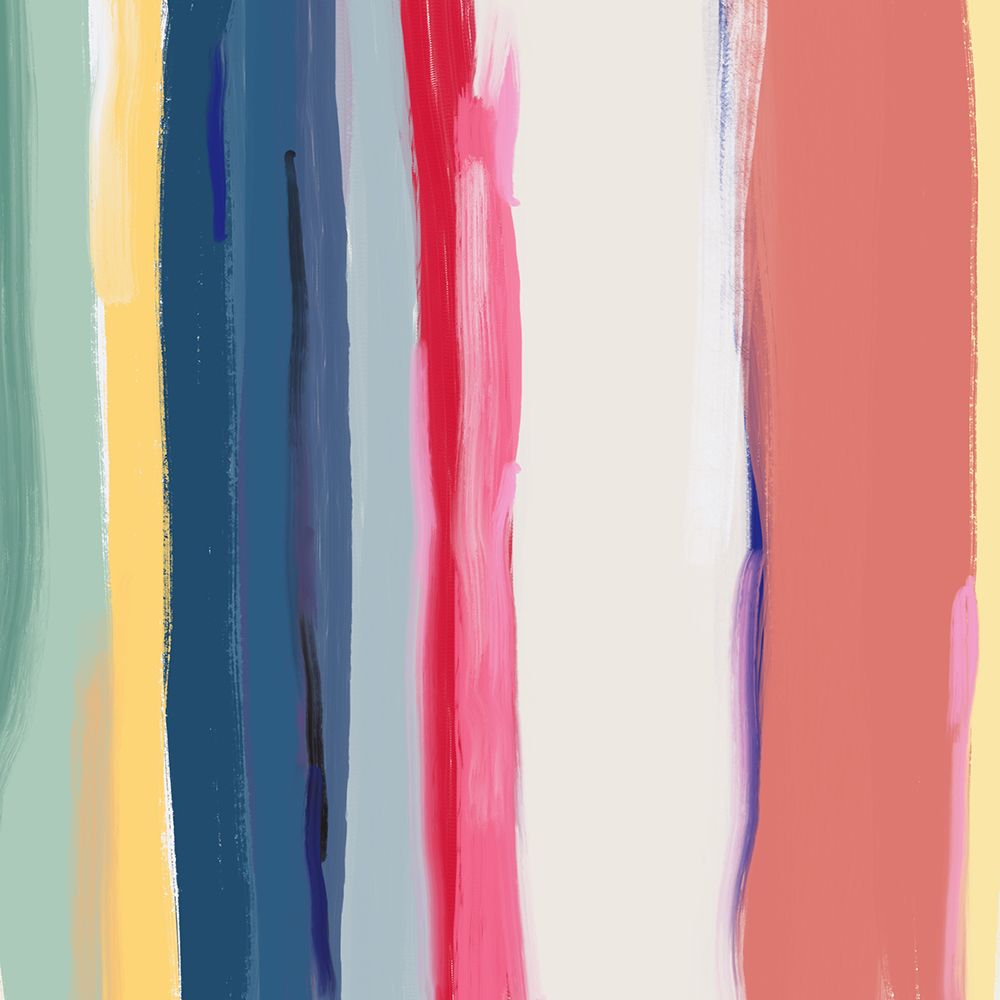 Color stripe arrangement 04 art print by Little Dean for $57.95 CAD