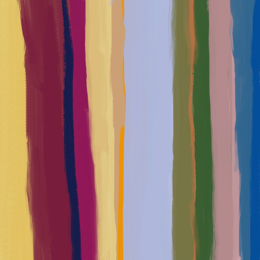 Color Stripe Arrangement 07 art print by Little Dean for $57.95 CAD