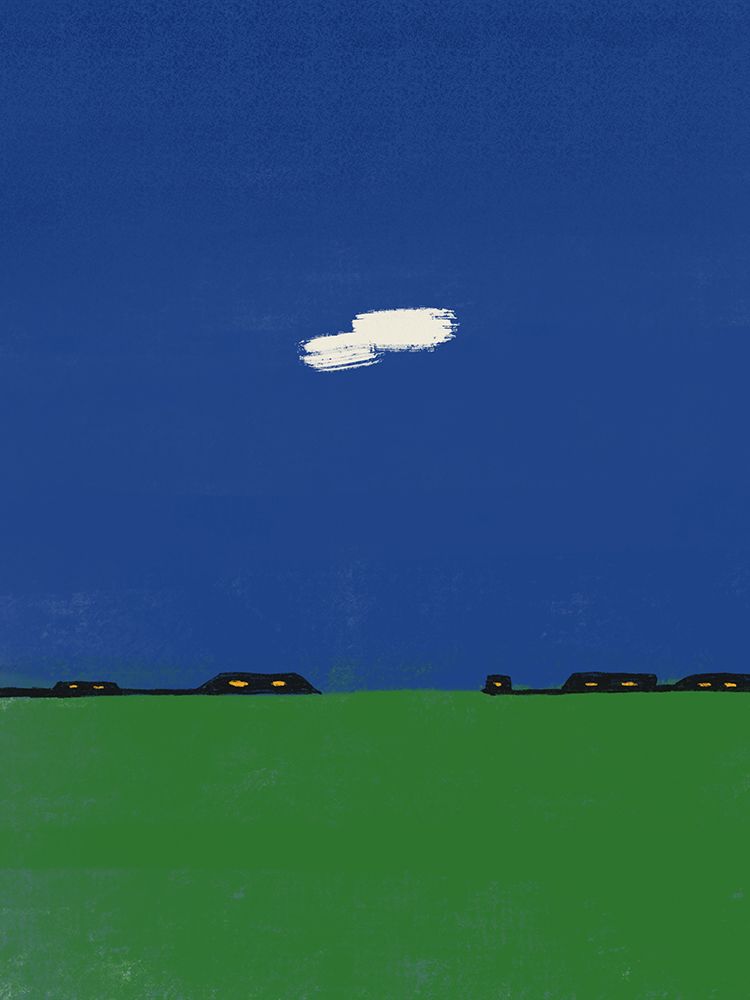 The only cloud art print by Little Dean for $57.95 CAD