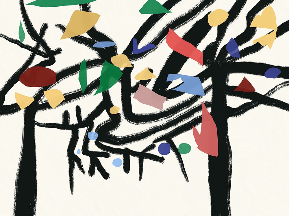 Colors In The Forest 02 art print by Little Dean for $57.95 CAD