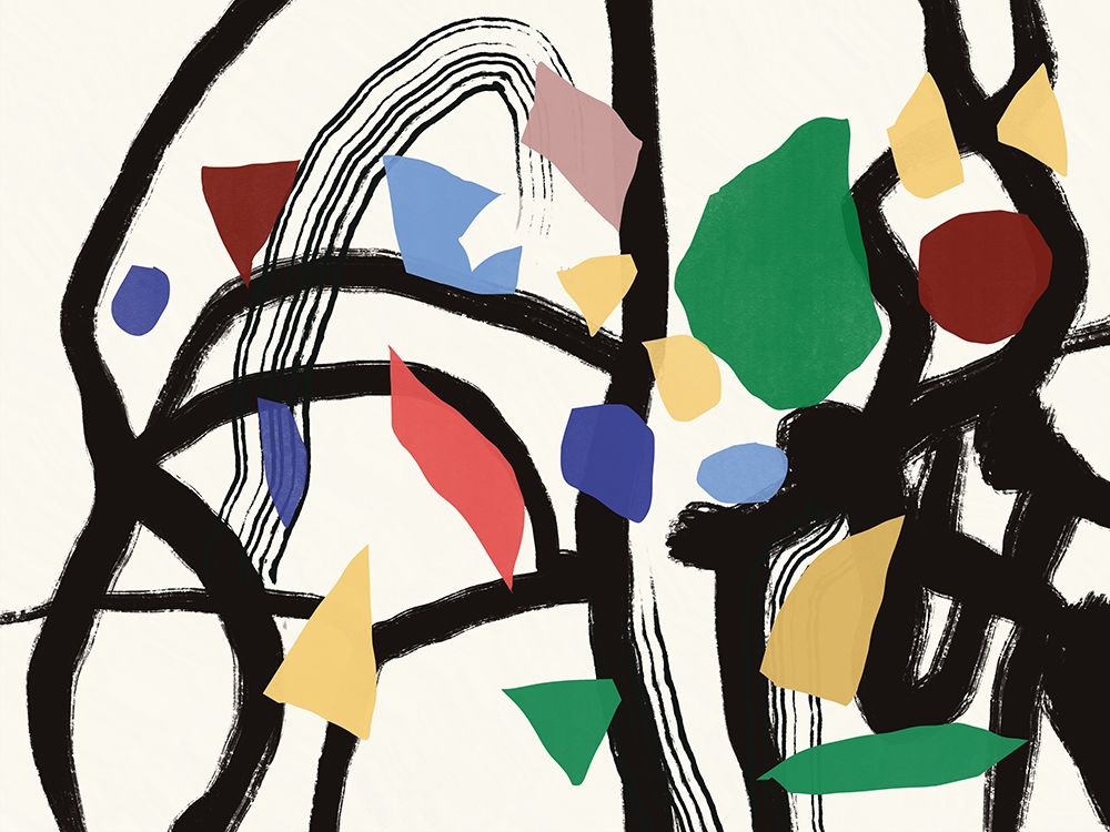 Colors In The Forest 03 art print by Little Dean for $57.95 CAD