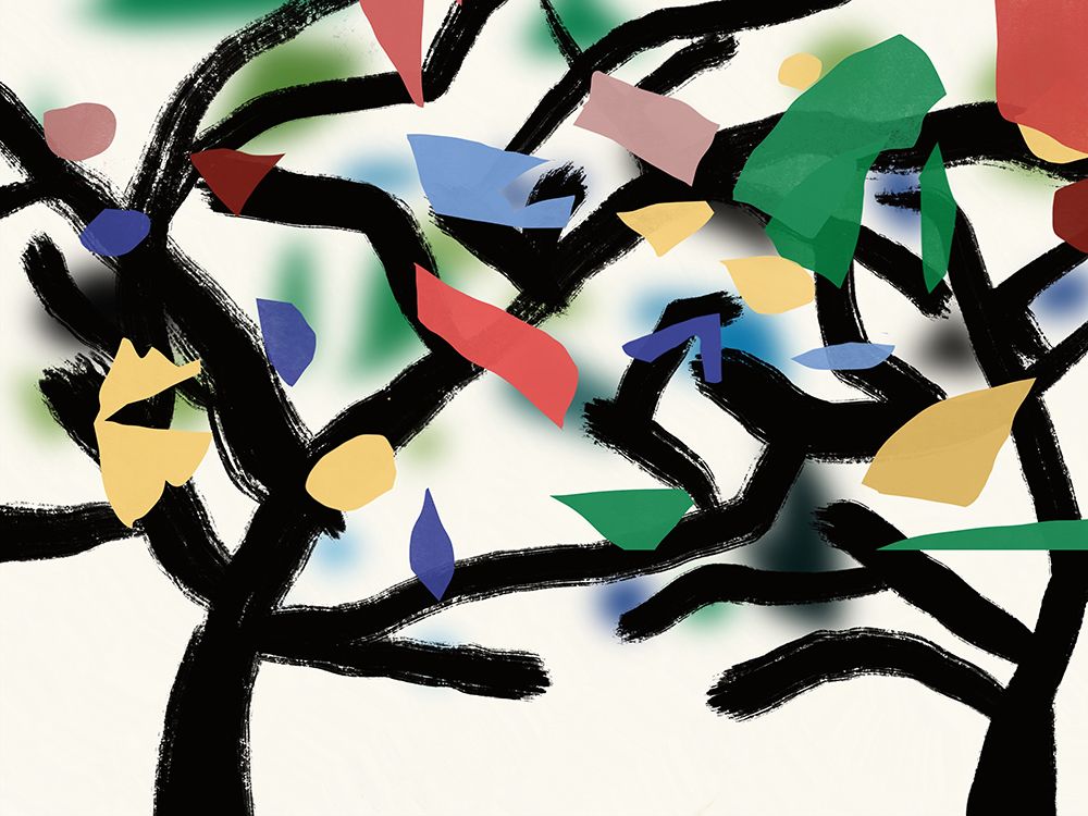 Colors In The Forest 04 art print by Little Dean for $57.95 CAD