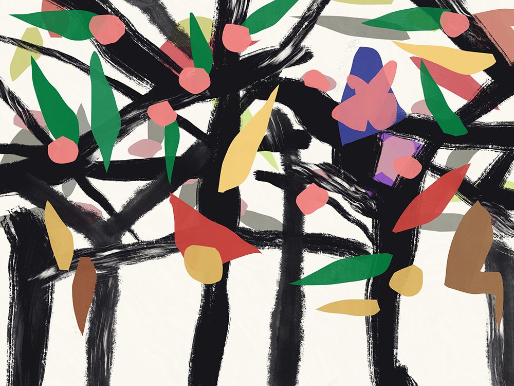 Colors In The Forest 06 art print by Little Dean for $57.95 CAD