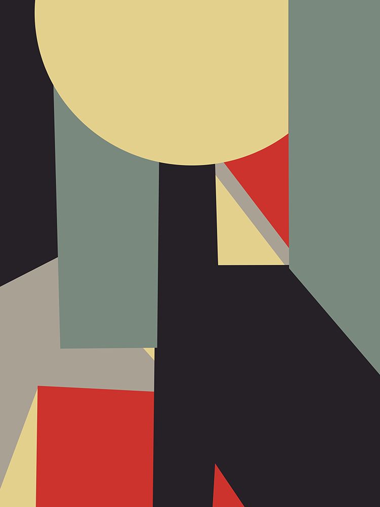 Retro Color Geometrical Design 02 art print by Little Dean for $57.95 CAD