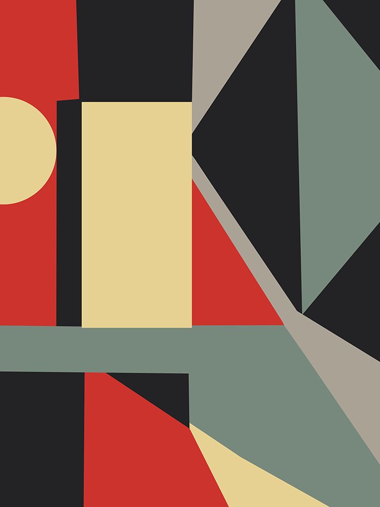 Retro color geometrical design 04 art print by Little Dean for $57.95 CAD