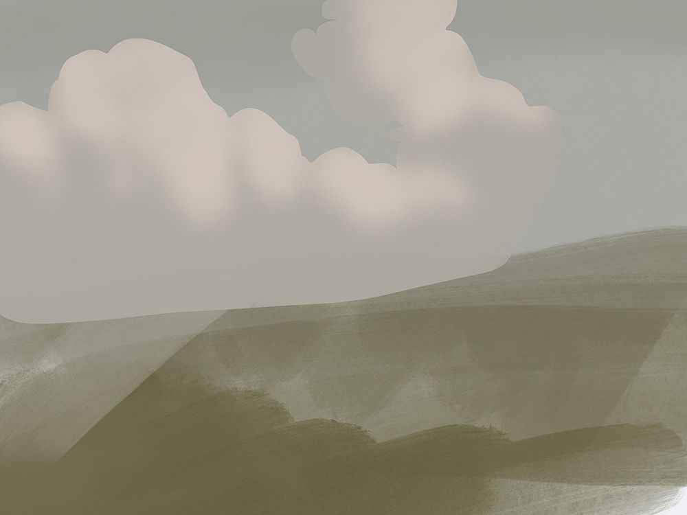 Dusty cloud art print by Little Dean for $57.95 CAD