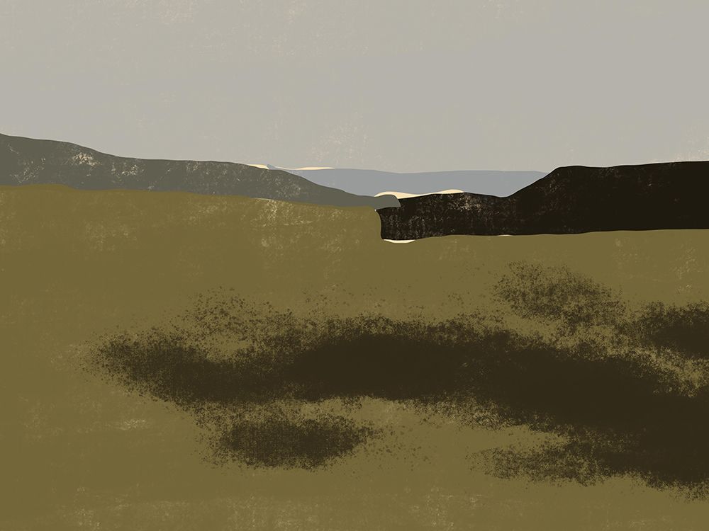 Distant sea art print by Little Dean for $57.95 CAD