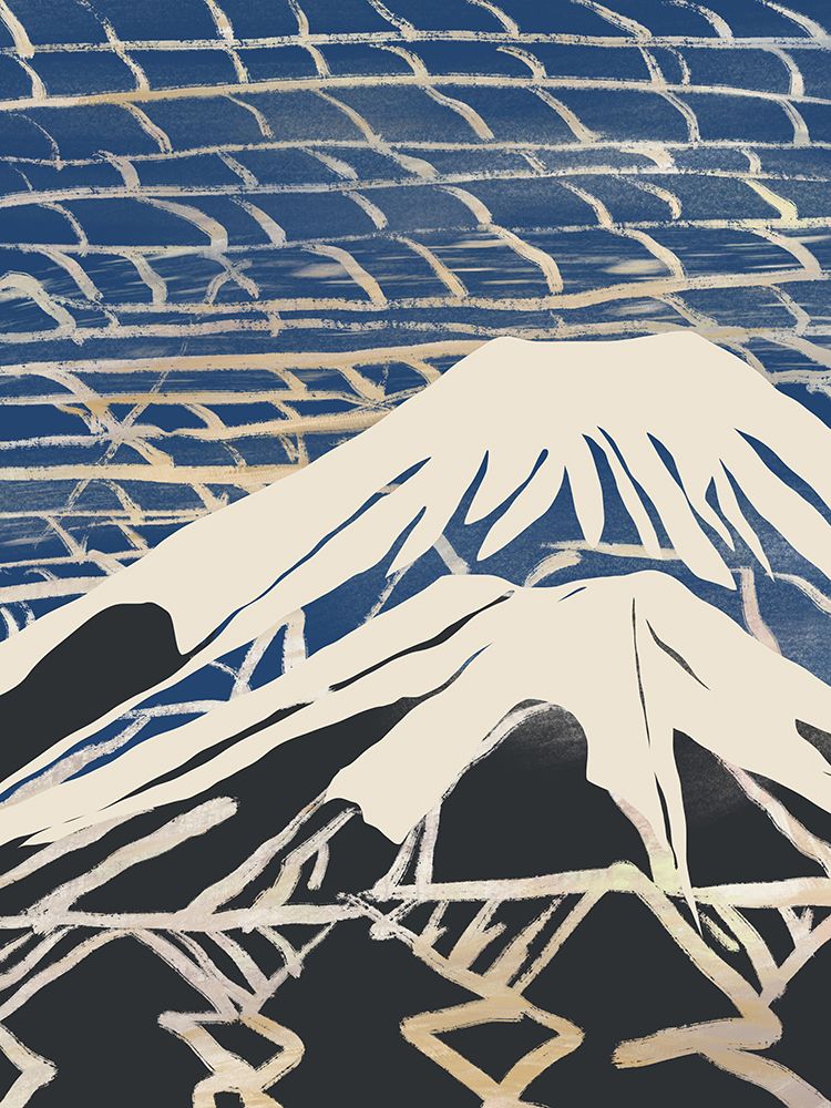 Snowy Peak art print by Little Dean for $57.95 CAD