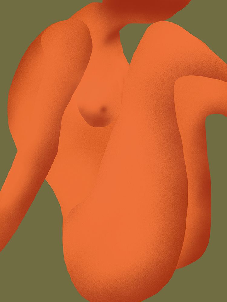 Color nude 18 art print by Little Dean for $57.95 CAD
