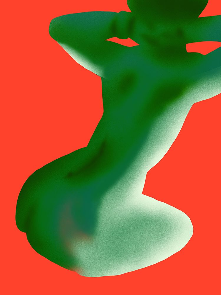 Color nude 20 art print by Little Dean for $57.95 CAD