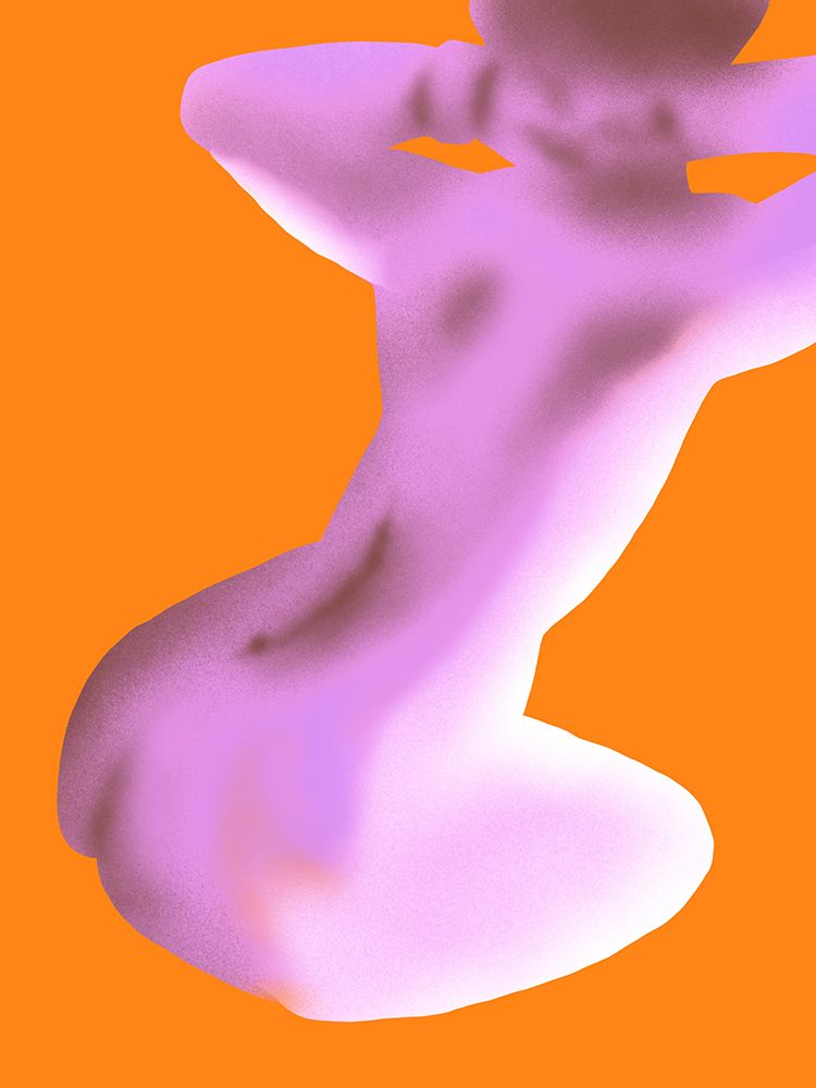 Color Nude 21 art print by Little Dean for $57.95 CAD
