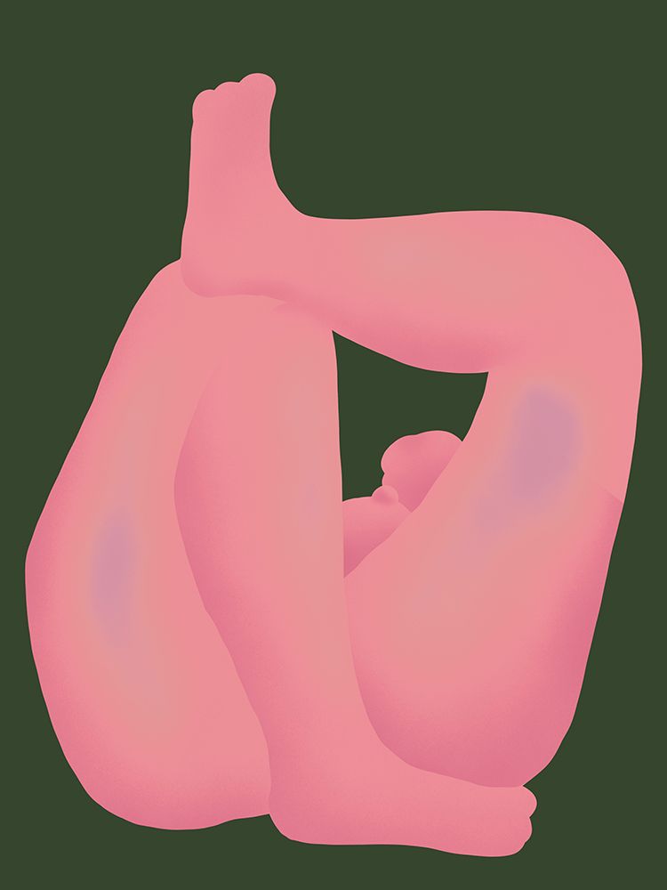 Color nude 24 art print by Little Dean for $57.95 CAD