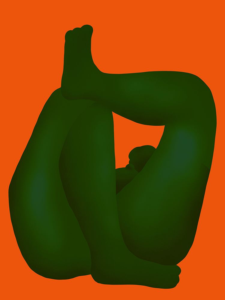 Color nude 25 art print by Little Dean for $57.95 CAD