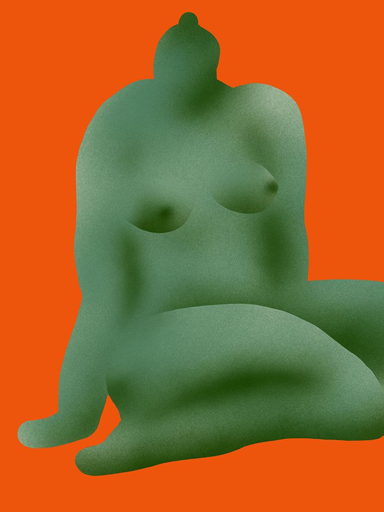 Color nude 26 art print by Little Dean for $57.95 CAD