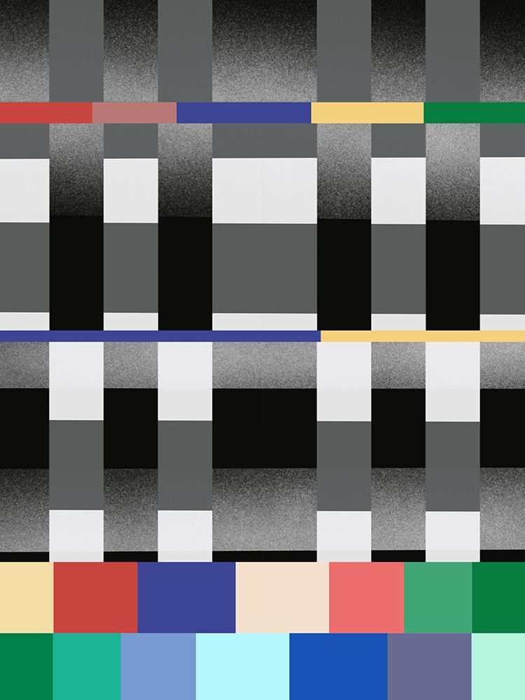 Glitch abstract artwork 09 art print by Little Dean for $57.95 CAD