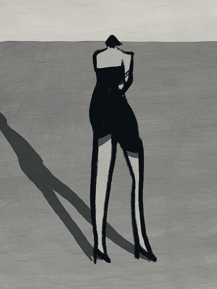 Portrait And Shadow art print by Little Dean for $57.95 CAD