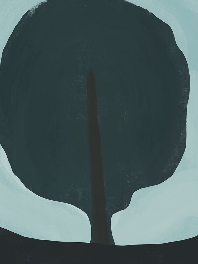 Tree Silhouette art print by Little Dean for $57.95 CAD